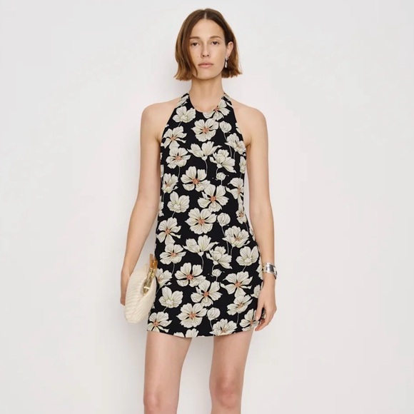 Reformation Dresses & Skirts - Reformation Floral Halter Midi Dress NWT | Open Back Summer Wedding Guest